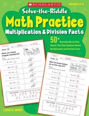 Solve-The-Riddle Math Practice, Grades 2-4