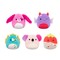 SQUISHMALLOWS MYSTERY SQUAD Valentino dienos pliušinis žaislas uždaroje pakuotėje, 10 cm