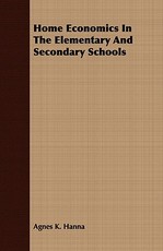 Home Economics in the Elementary and Secondary Schools
