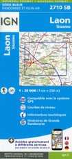 Laon. Sissonne 1:25 000