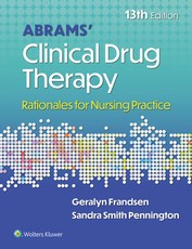 Abrams' Clinical Drug Therapy