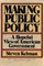 Making Public Policy
