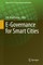 E-Governance for Smart Cities