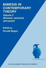 Mimesis in Contemporary Theory: An interdisciplinary approach