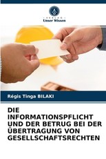 Die Informationspflicht Und Der Betrug Bei Der Ãbertragung Von Gesellschaftsrechten