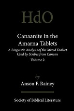 Canaanite in the Amarna Tablets
