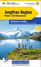 KuF Schweiz Wanderkarte 18 Jungfrau Region 1 : 60 000