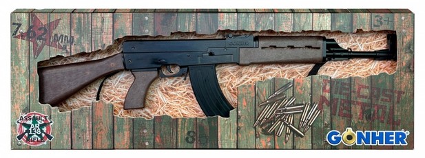 Gonher metalinis žaislinis šautuvas VZ-58