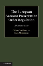 European Account Preservation Order Regulation