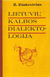 Lietuvių kalbos dialektologija