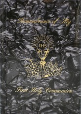 Remembrance of My First Holy Communion-Boy-Black Pearl