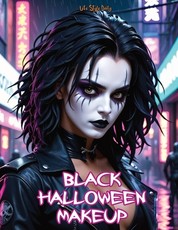 Black Halloween Makeup