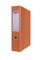 Segtuvas su metaliniu apvadu A4 75mm oranžinis