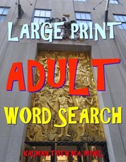 Large Print Adult Word Search