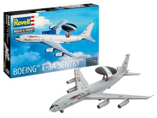 Plastikinis Boeing E-3A Sentry lėktuvo modelis, mastelis 1:144