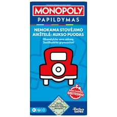 MONOPOLY Papildymas „Nemokama stovėjimo aikštelė: aukso puodas“, (lietuvių kalba)