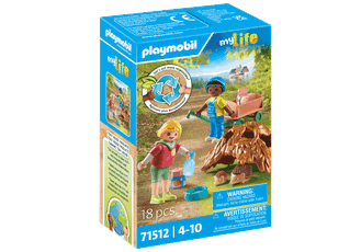PLAYMOBIL MY LIFE Ežiukų šeimynėlės priežiūra 71512