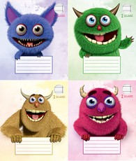 Sąsiuvinis TALSU 2 klasei, 12 lapų, 80 g, linija