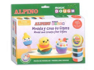 Modelino rinkinys  ALPINO Magic Dough FOODIE