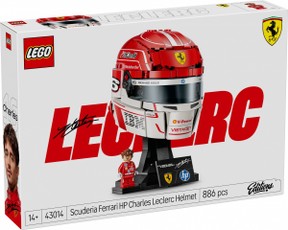 LEGO Editions 43014 Scuderia Ferrari HP Charles Leclerc šalmas