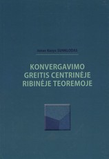 Konvergavimo greitis centrinėje ribinėje teoremoje