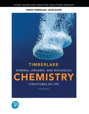 Student Study Guide and Selected Solutions Manual for General, Organic, and Biological Chemistry