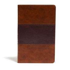 KJV Ultrathin Reference Bible, Saddle Brown Leathertouch, Indexed
