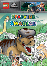 LEGO® Jurassic World™. Spalvink smagiai!