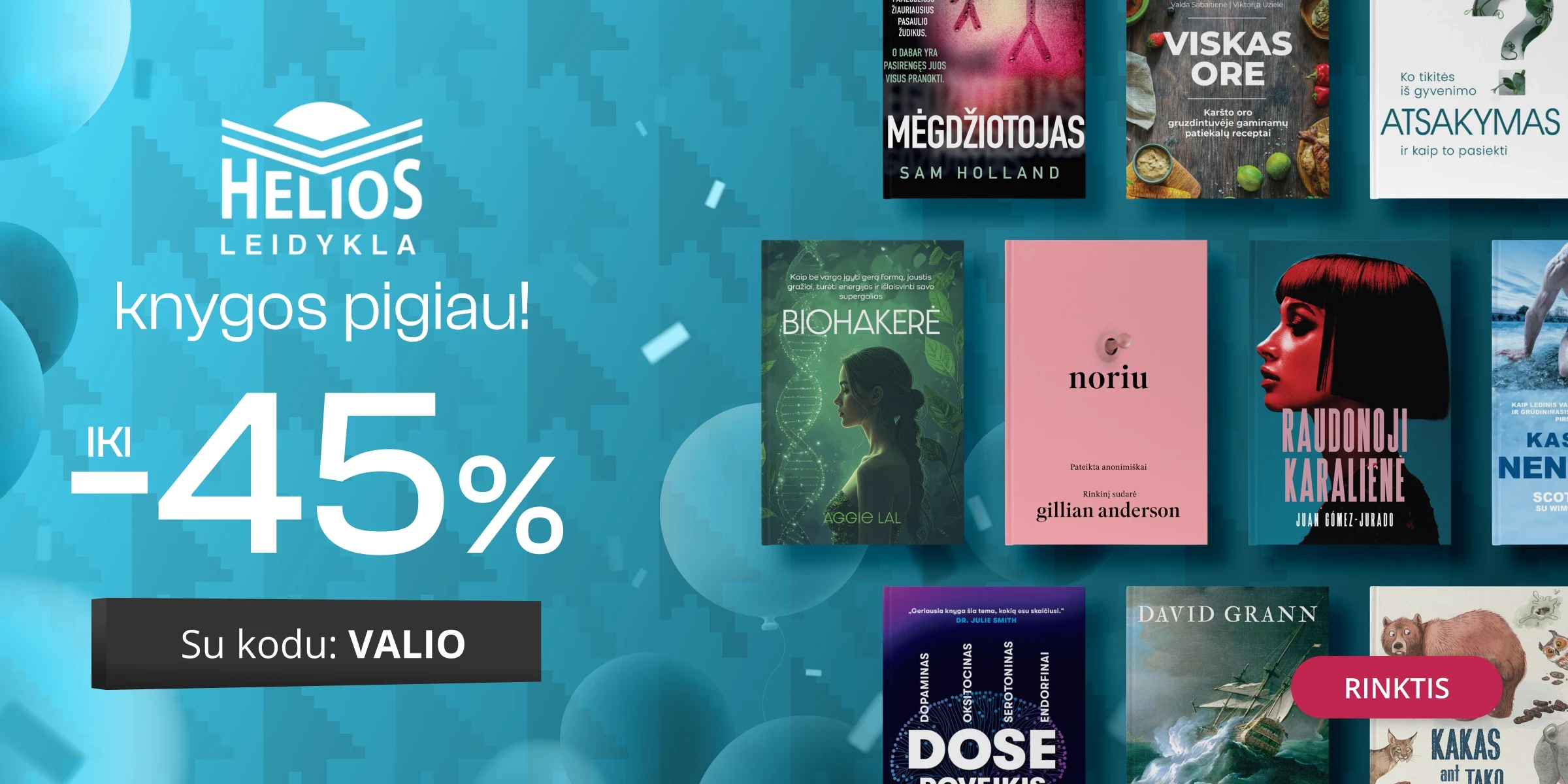 LEIDYKLOS HELIOS KNYGOS - extra nuolaidos iki -45%!
