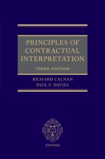 Principles of Contractual Interpretation