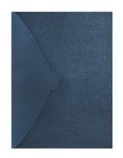 Aplankai-vokeliai A4 5vnt metalic-t.mėlyni