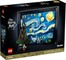 Bricks Ideas 21333 Vincentas van Gogas - Žvaigždėta naktis Vincento van Gogo.