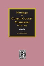 Copiah County, Mississippi 1844-1859, Marriage Records Of.