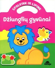 Spalvink ir lipink. Džiunglių gyvūnai