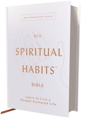 Niv, Spiritual Habits Bible, Hardcover, Red Letter, Comfort Print
