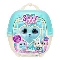 SCRUFF-A-LUVS Pliušinis gyvūnėlis, melsvas 19 cm