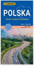 Lenkijos kelių žemėlapis 1 : 650 000