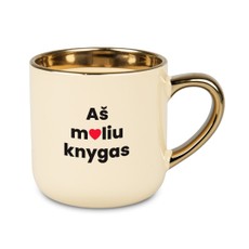 Riboto leidimo Knygos.lt puodelis AŠ MYLIU KNYGAS (geltonas), 400 ml Riboto leidimo Knygos.lt puodelis AŠ MYLIU KNYGAS (geltonas), 400 ml