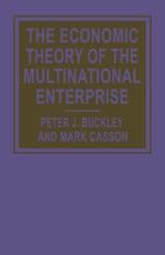 The Economic Theory of the Multinational Enterprise