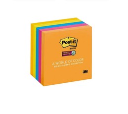 Labai lipnūs lapeliai 3M Post-it RIO 76x76mm