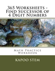 365 Worksheets - Find Successor of 4 Digit Numbers