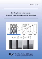 Capillary transport processes in porous materials - experiment and model