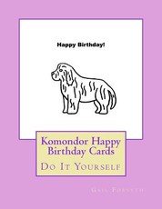 Komondor Happy Birthday Cards