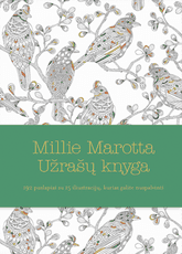 Millie Marotta Užrašų knyga. 192 puslapiai su 15 iliustracijų