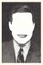 Vintage Journal Eyasless, Noseless Face