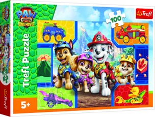 TREFL PAW PATROL dėlionė „Šuniukai-patruliai“, 100 det.
