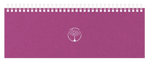 Kalendorius stalinis MEMO ECO rožinis