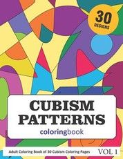 Cubism Patterns Coloring Book