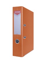 Segtuvas su metaliniu apvadu A4 75mm oranžinis