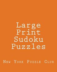 Large Print Sudoku Puzzles